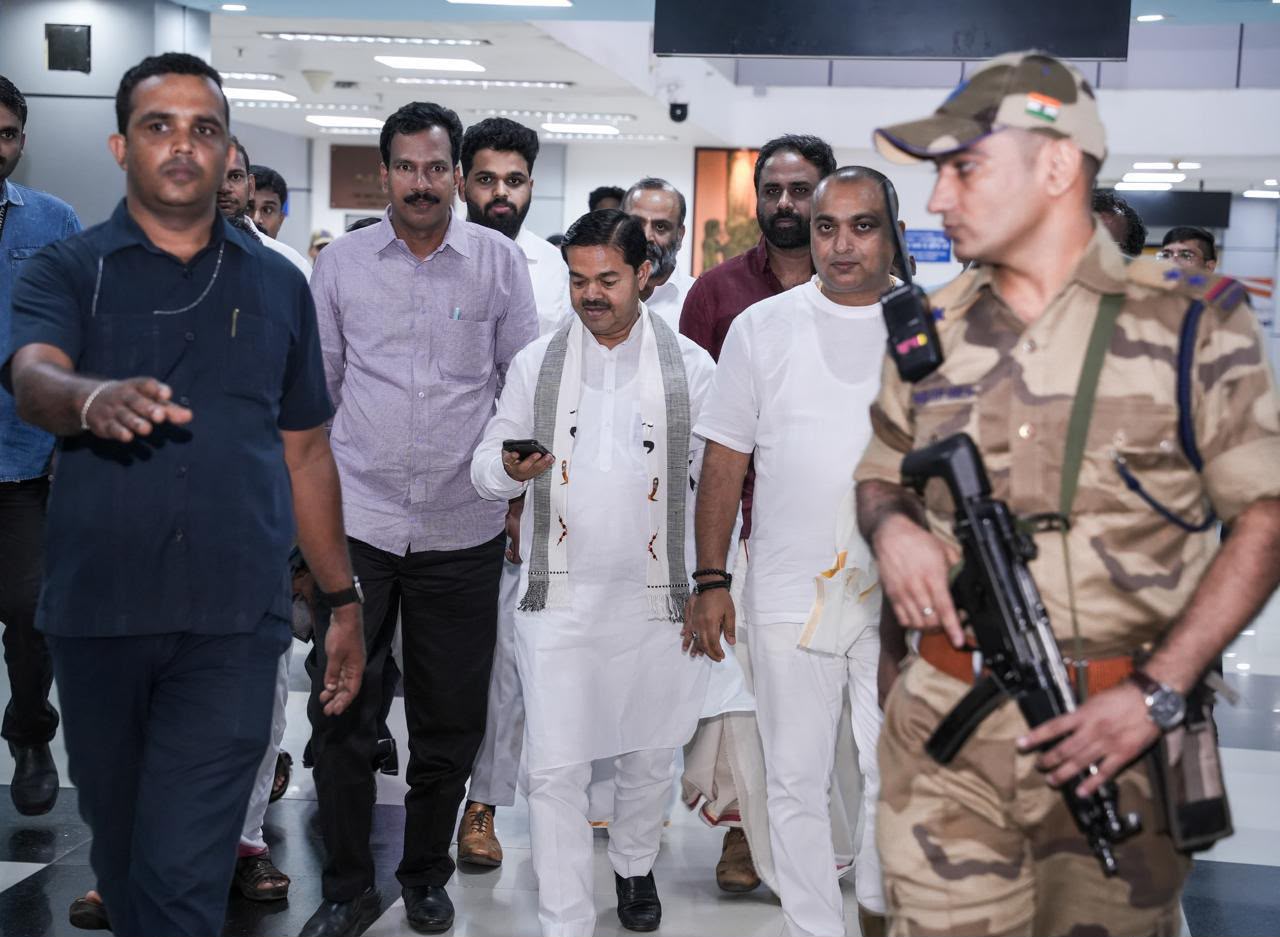 Mr. P.K. Preeth with Hon'ble Union Minister of State, Shri B. L. Verma Ji